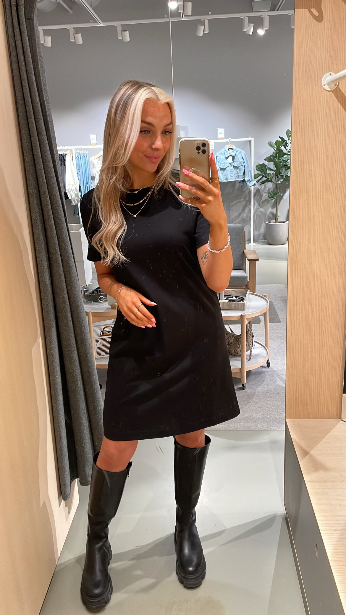 SLFESSENTIAL Short Dress - Black